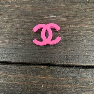 Designer Shoe Charms Double Chanel